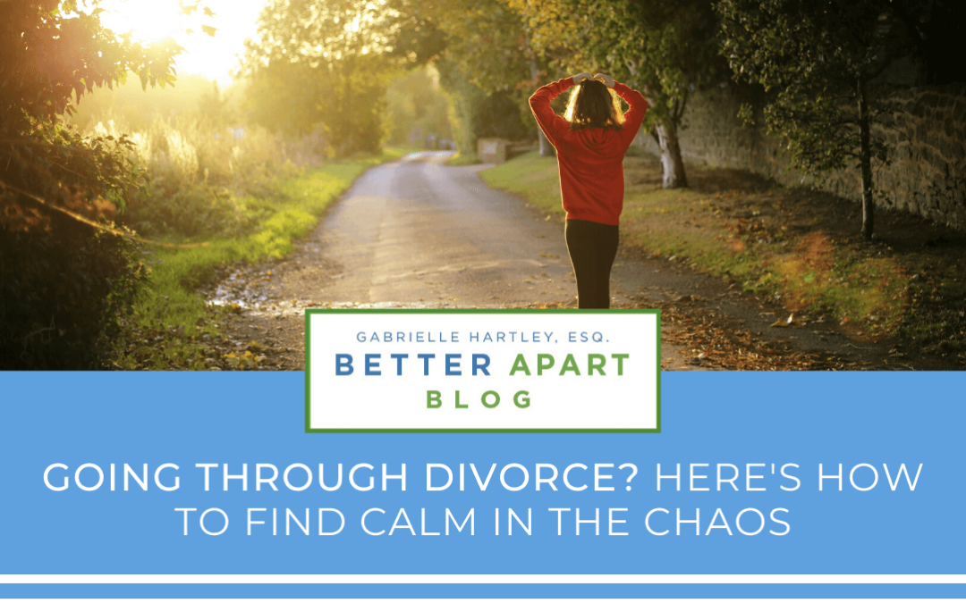 Going Through Divorce Blog image - Woman running