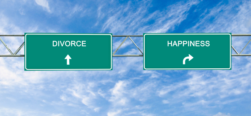 positive effects of divorce can bring you to happiness